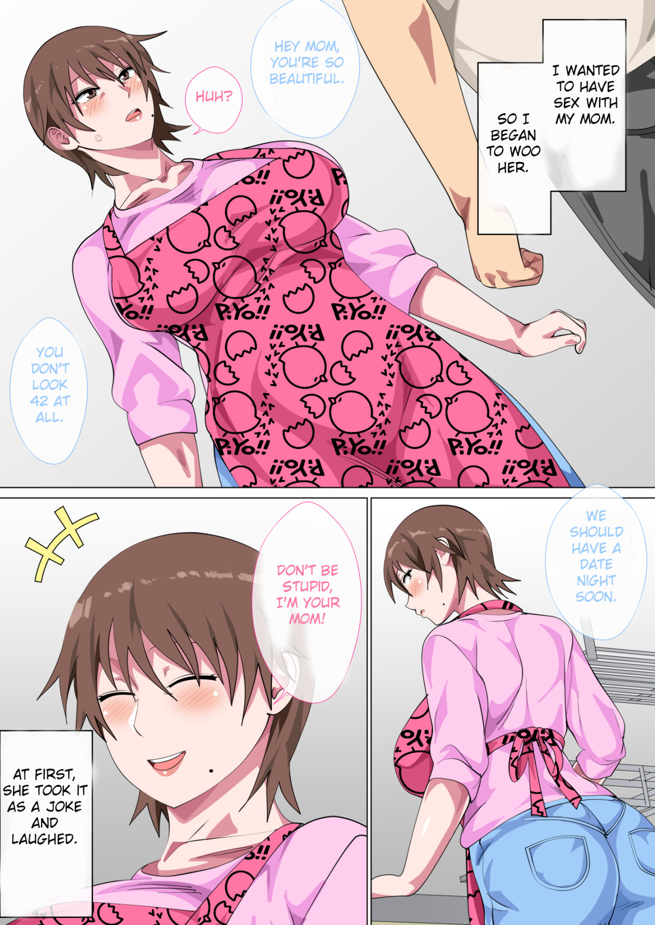 Hentai Manga Comic-The Mother Who Fell Over And Over For Her Son's Seduction-Read-18